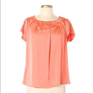 Sunny Leigh Coral Blouse NWT